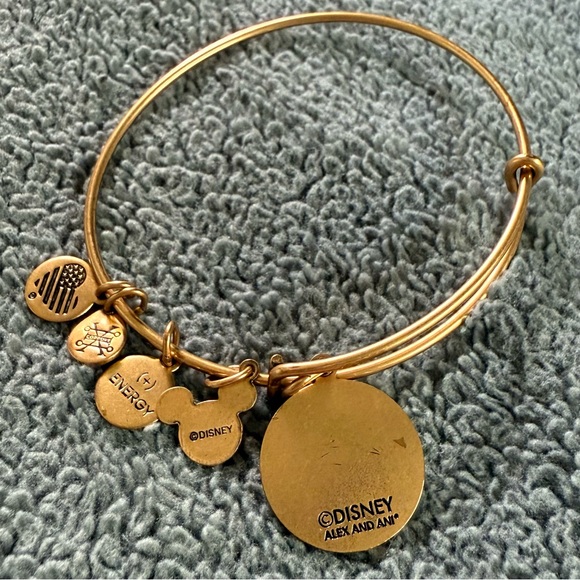 Disney Alex and Ani: End the Day with Fireworks Bracelet - Picture 3 of 4